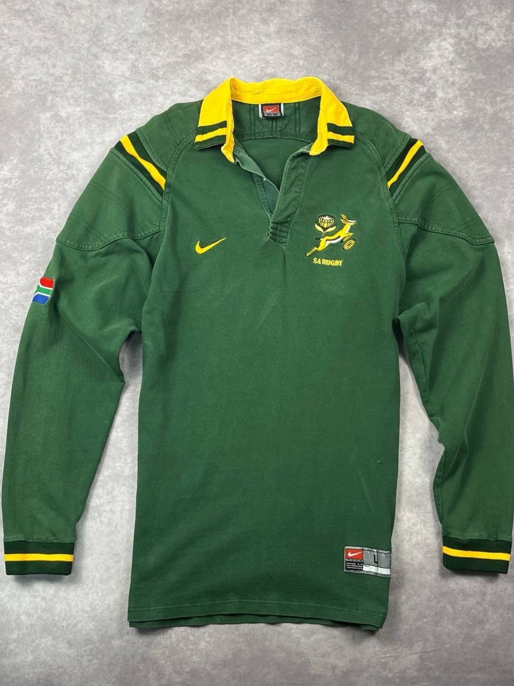 [338] Vintage 90's Nike South Africa Rugby Union Jersey